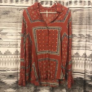 Free People Long Sleeve Top